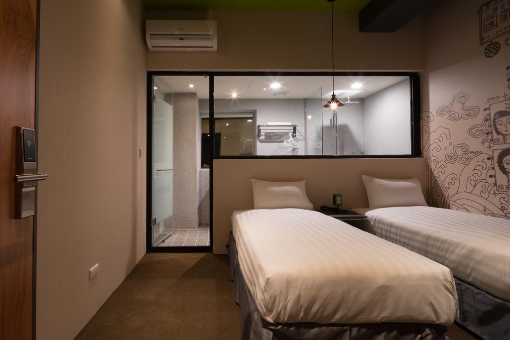 Cho Hotel Тайпей Екстериор снимка