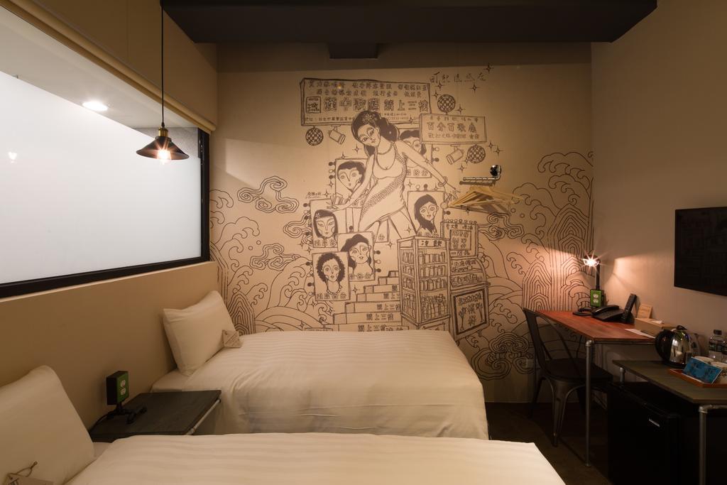 Cho Hotel Тайпей Екстериор снимка