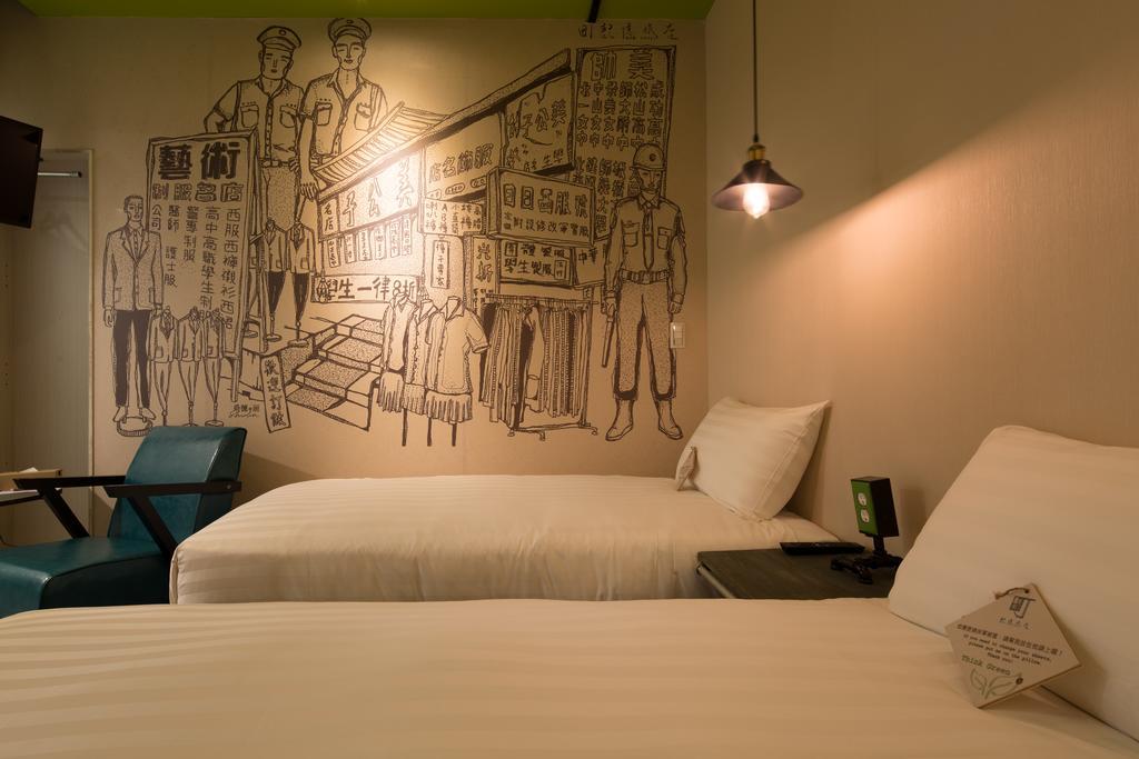 Cho Hotel Тайпей Екстериор снимка