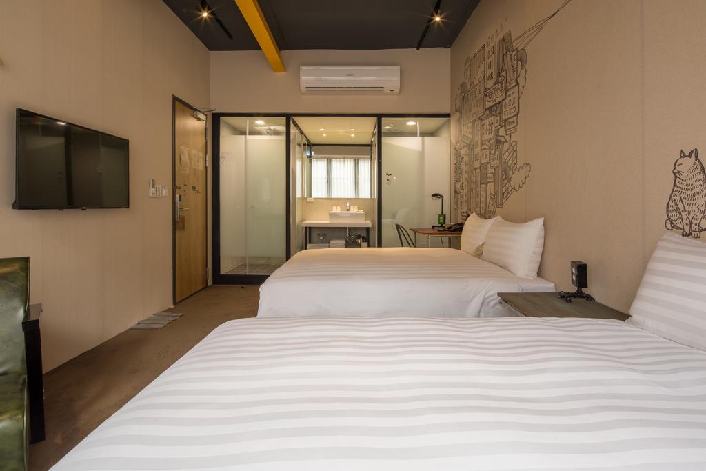 Cho Hotel Тайпей Екстериор снимка