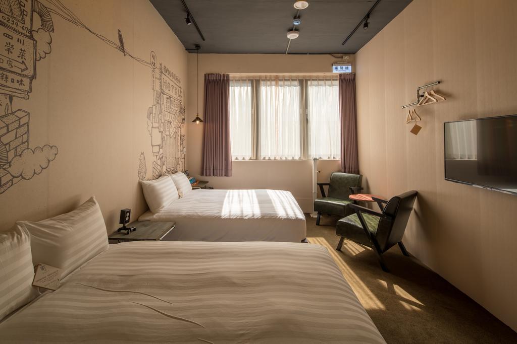 Cho Hotel Тайпей Екстериор снимка